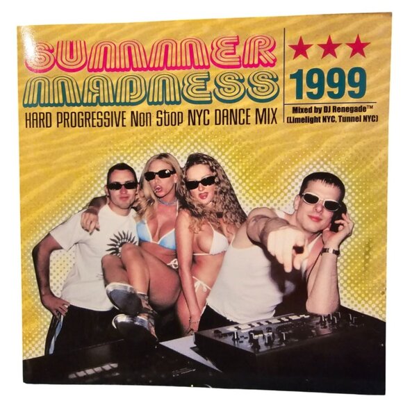 Summer Madness 1999 Hard Progressive Non-Stop NYC Dance Mix  37433cd - Picture 1 of 2